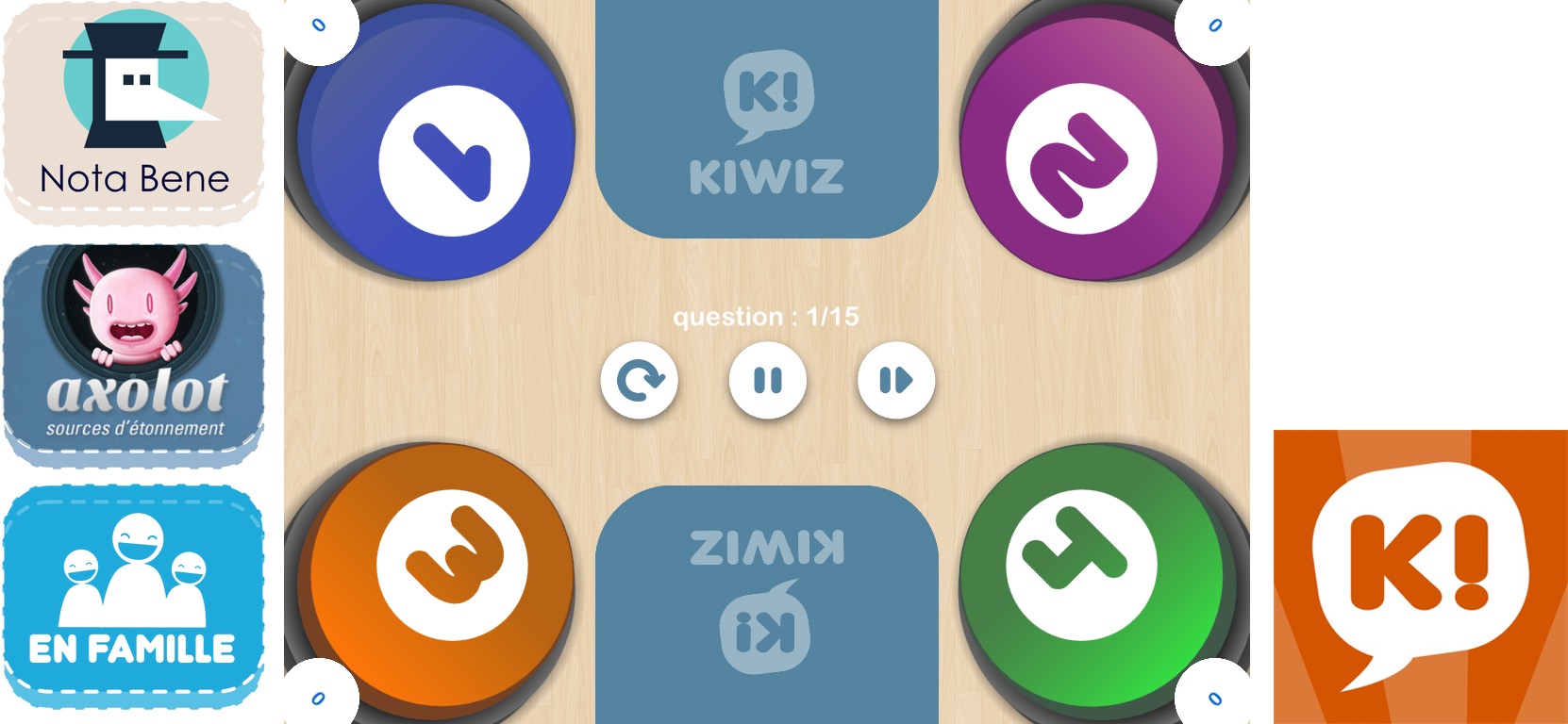 Kiwiz : le quiz qui vous parle !